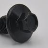 Oil Drain Plug Screw Black M14x1.5mm Metal Sump Pan Bolt Car Maintenance for Ford KA Fusion C-max