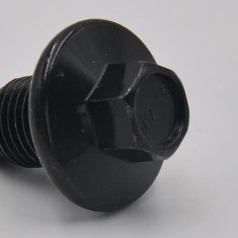 Oil Drain Plug Screw Black M14x1.5mm Metal Sump Pan Bolt Car Maintenance for Ford KA Fusion C-max