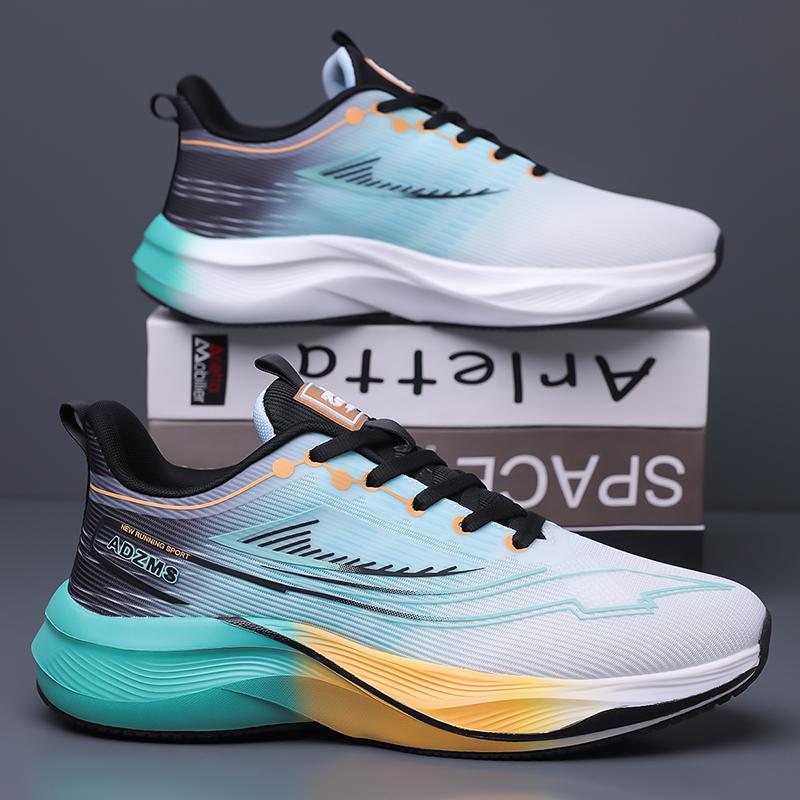 Men's Shoes, Sports Shoes, Mesh Casual Shoes, Men's Soft Soles, Lightweight and Comfortable Travel Running Shoes