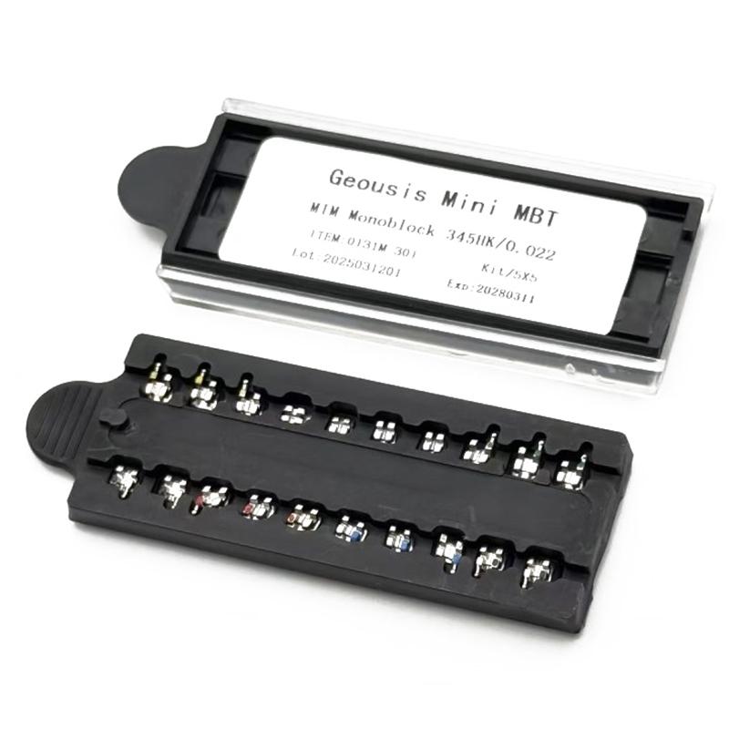 200Pcs/10Boxs Dental Bracket Braces For Teeth Metal Monoblock Mini Roth MBT 022 345 Hook Dentist Treatment Materials