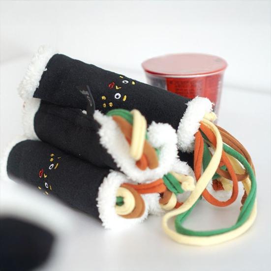 Dog Puzzle Toy Plush Dog Snuffle Toy Interactive Crinkle Dog Treat Dispenser Enrichment Toy for Dogs Boredom Relief Mental Stimulation