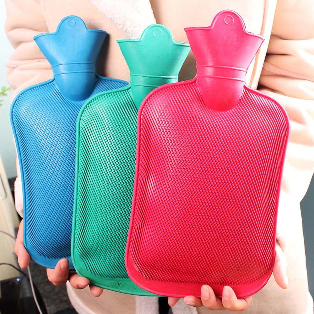 Rubber Portable Winter Keeping Warm Hand Warmer Water Injection Bag Hot Water Bottle Heat Bag