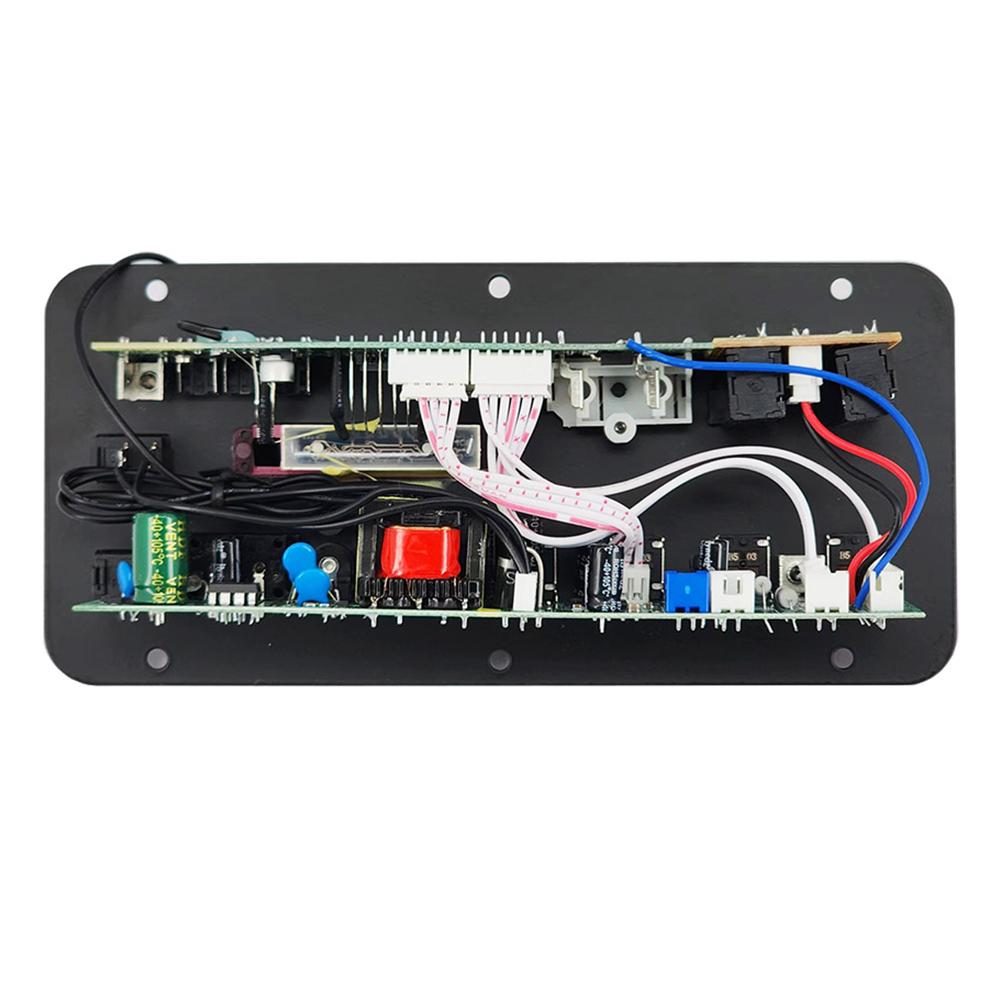 110V 220V 12V Placă Amplificator Digital BT Subwoofer Microfon Dual Karaoke Amplificator Difuzor Home Theater DIY Versiune Reîncărcabilă