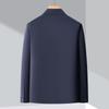 Men's Woolen Jacket - Business Casual for Middle-aged and Elderly