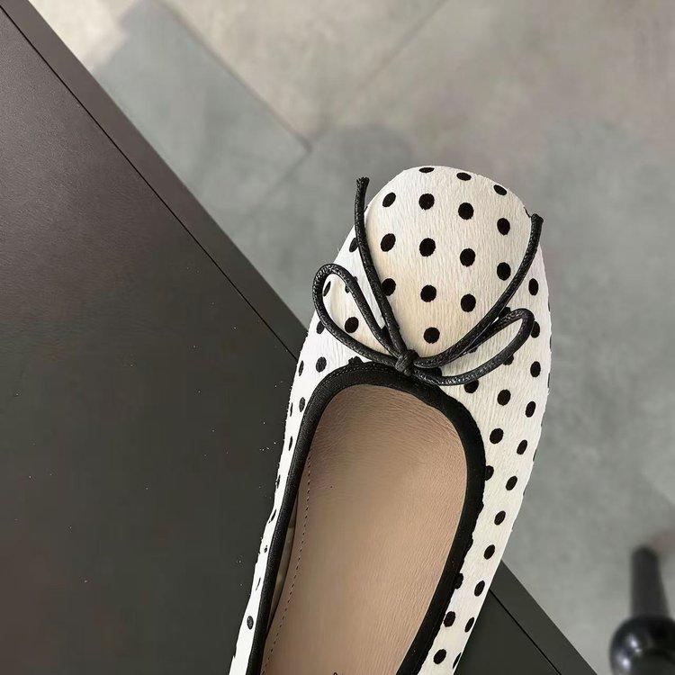 Women's Shoes Fashion Designer Butterfly-knot Non Slip Ballet Flats Ladies Lightweight Comfort Soft Sole Casual Flats