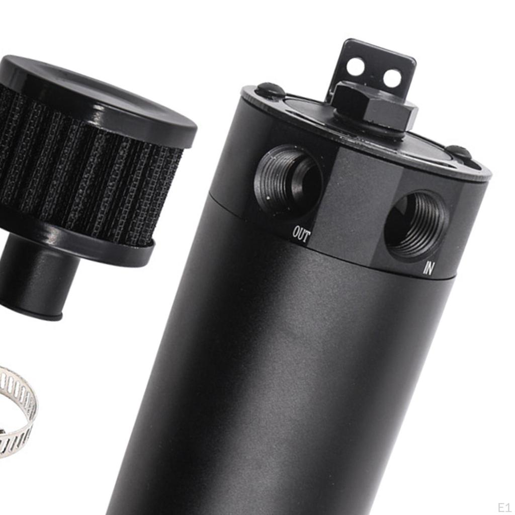 13Pcs Universal Oil , 2 Port with Breather Filter, Reservoir Tank Mini