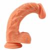 Soft Elbow Double Layer Liquid Silicone Penis Large Simulation Female Masturbation Device Manual Adult Sex Products