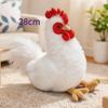 Peluche Gallo Cartone Animato Grande Giocattoli Peluche Animali Cartoni Animati Tacchino Peluche Bambole Pollo Morbido per Bambine Bambini Regalo Decorazione Casa