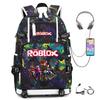 Hot Selling Game-Themed Outdoor Travel Bag Large Capacity with USB Hiking Backpack