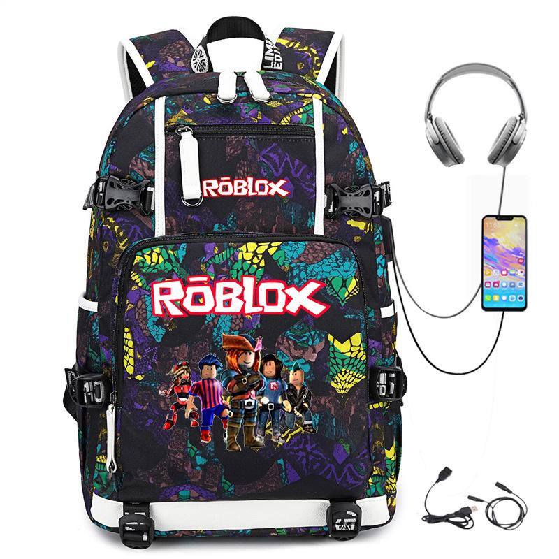 Hot Selling Game-Themed Outdoor Travel Bag Large Capacity with USB Hiking Backpack