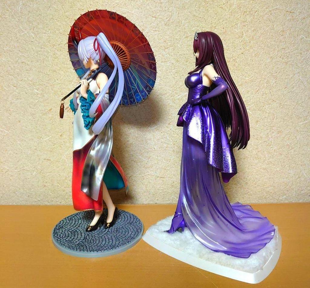 [USED] FGO Archer Tomoe Gozen Heroic Spirit Travel Outfit Lancer Scathach Heroic Spirit Formal Outfit 1/7