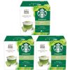 Nescafe Dolce Gusto Capsules Originales Exclusives Starbucks Matcha Latte 12P3 boîtes (18 portions)