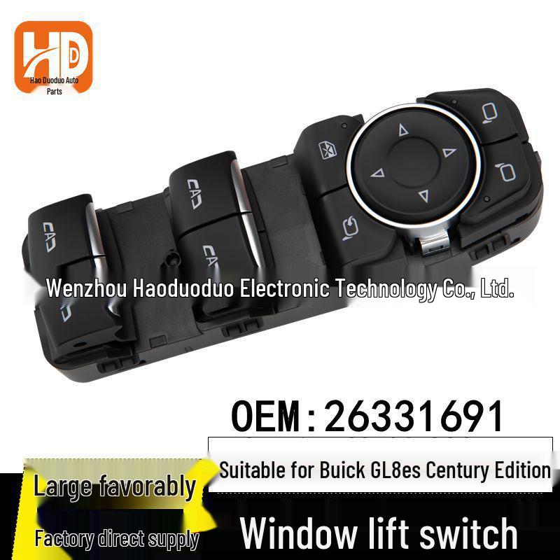 Buick GL8 Century Edition Electric Window Switch 26331691 Glass Lifter Electric