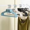 10Pcs Clothes Hanger Durable Heart-Shaped Multifunctional Hangers For Adult Children Clothing Hanging Supplies
