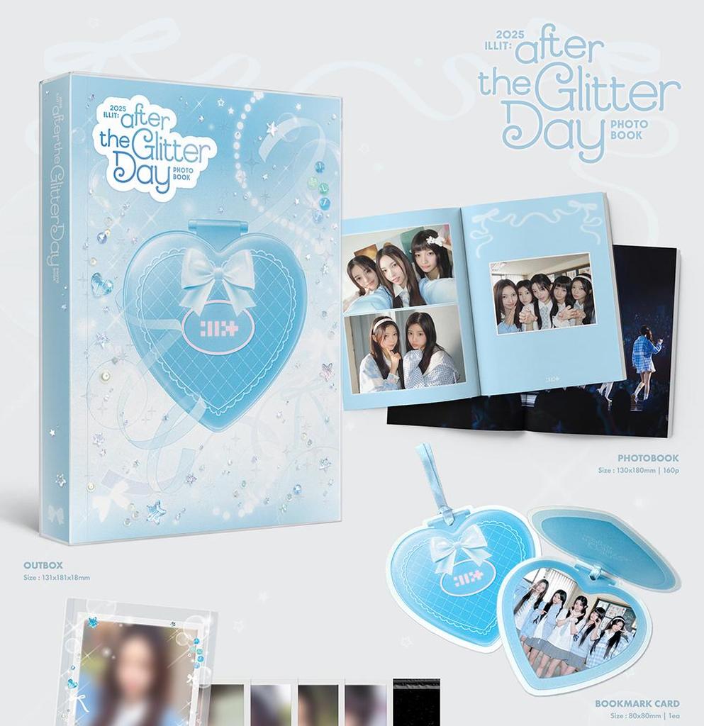 [POB] ILLIT - AFTER THE GLITTER DAY - 2025 Photobook