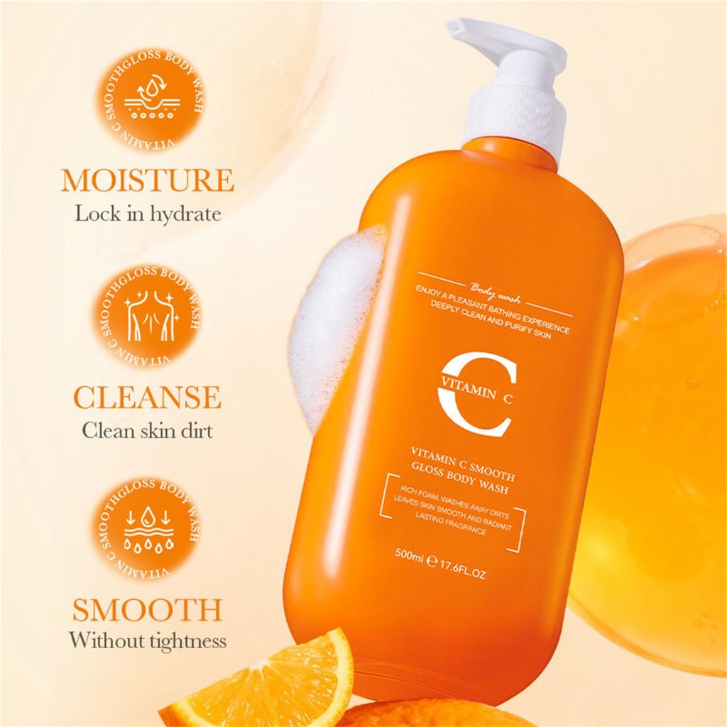 C Smooth And Bright Shower Gel 500ml