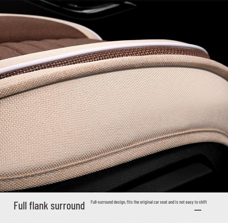 Four Seasons Full Coverage Linen Seat Covers for Geely GL, Emgrand EC7/GS, Binyue, Vision S1