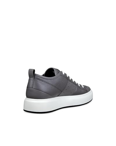 ECCO Street Ace Sneakers, Herren, Größe M, Stahl/Stahl, 26.0 cm, 3E