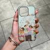 New Heartstopper Anime Stripe Corrugated Shockprof Phone Case For IPhone 17 16 15 14 13 12 11 Pro Max Plus Pro Cover