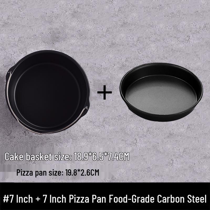 Universal Non-Stick High-Temperature Cake Mold for Air Fryers (6-8 Inch)