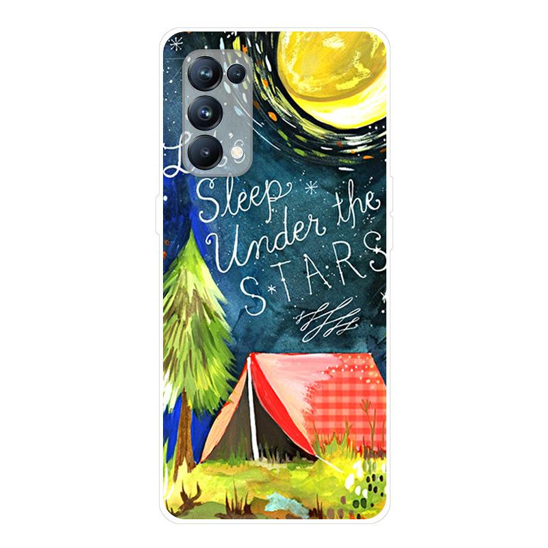 For OPPO Reno 5 Reno5 Pro 5G Case Soft Silicone Back Case Coque for OPPO Reno 5 Pro 5G Phone Cover Shockproof Fundas for Reno 5