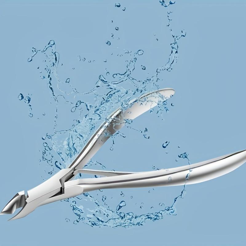 Stainless Steel Cuticle Nipper - 1pc Single Piece Dead Skin Remover for Manicure Pedicure - Unscented Nail Care Accessory