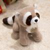 1 szt. 20CM Uroczy Szop Panda Tygrys Pluszowe Zabawki Kreskówka Pluszowy Różowy Szop Biały Żółty Tygrys Poduszka na Prezent Urodzinowy Świąteczny