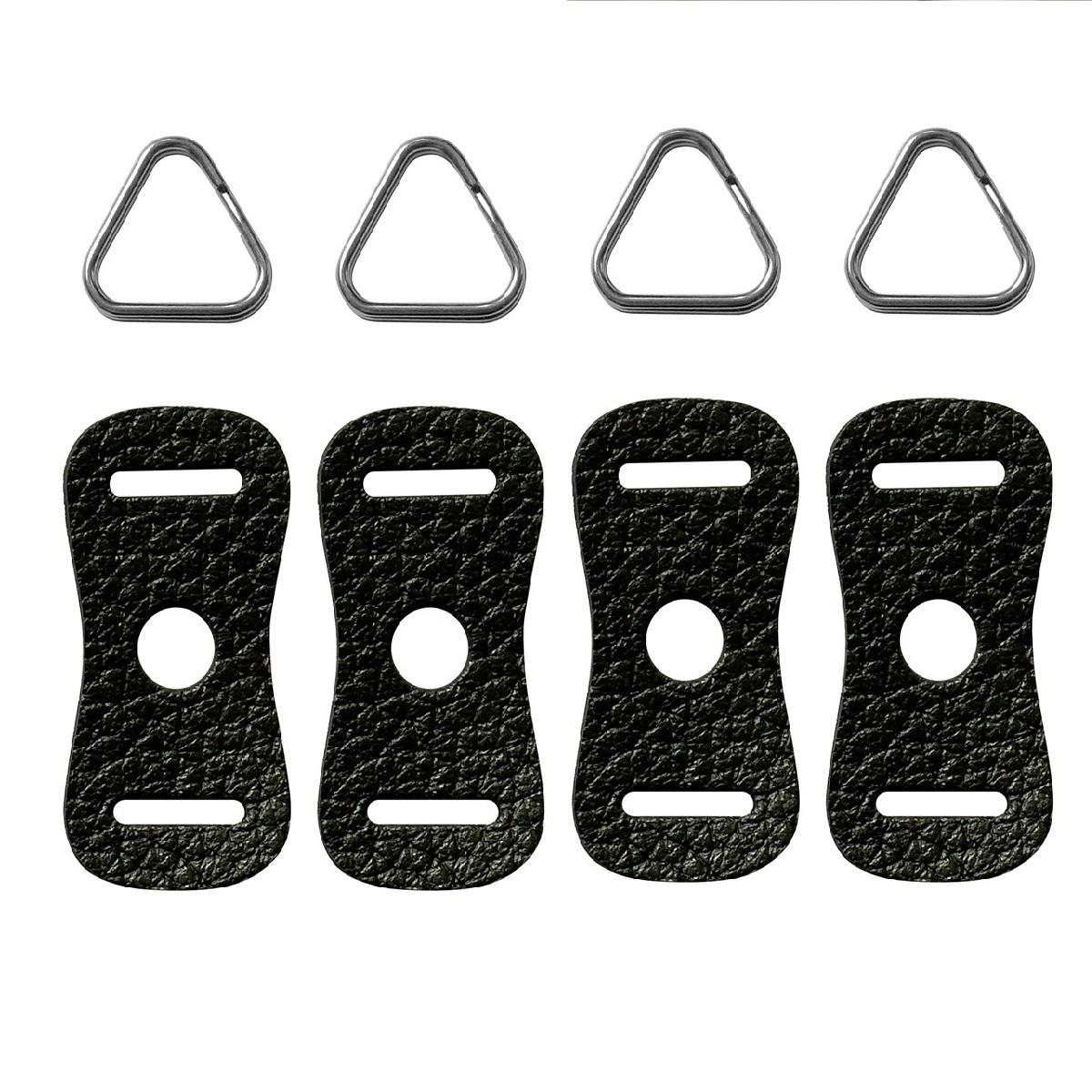 

2 пары новых кожаных защитных чехлов, ремешок для камеры, крючок с раздельным кольцом для Fujifilm Canon Nikon Olympus Pentax DSLR-камеры