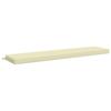Bench Cushion SOEST 100percent Polyester Cream 170 X 40 X 8 Cm