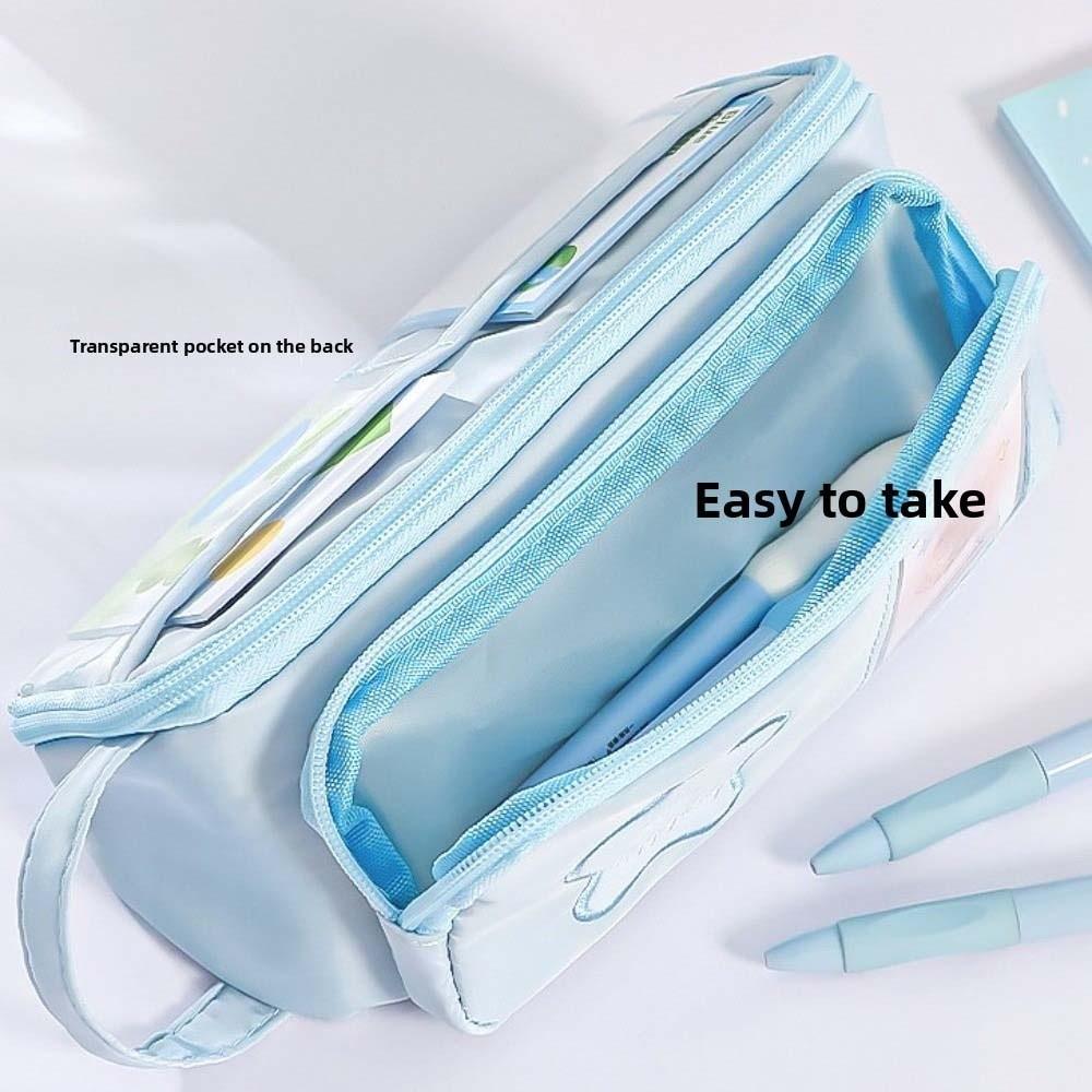 Handheld Korean Pencil Case Multilayer Ins Pencil Pouch Y2K Star Stationery Bag  Stationery Holder