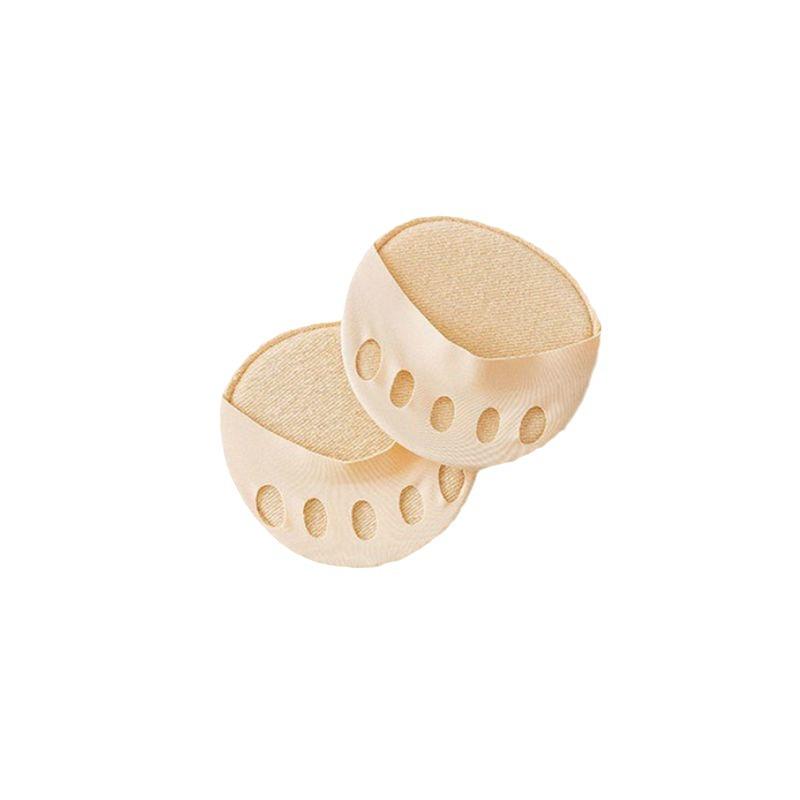 Women's Five-Toe Silicone Forefoot Pads - Anti-Pain Blister Relief Ice Silk Insoles for Sandals.
