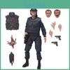 Robocop 7 Zoll PVC Actionfigur mit beweglichen Gelenken für Sammler und zum Spielen