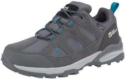 Trekingová obuv Jack Wolfskin TRAIL HIKER TEXAPORE LOW W turistická obuv voděodolná šedá