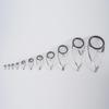 304 Stainless Steel Ceramic Right Ear Eyelet Double-Cornered Edge Guide Wire Ring for Fishing Rod Modification