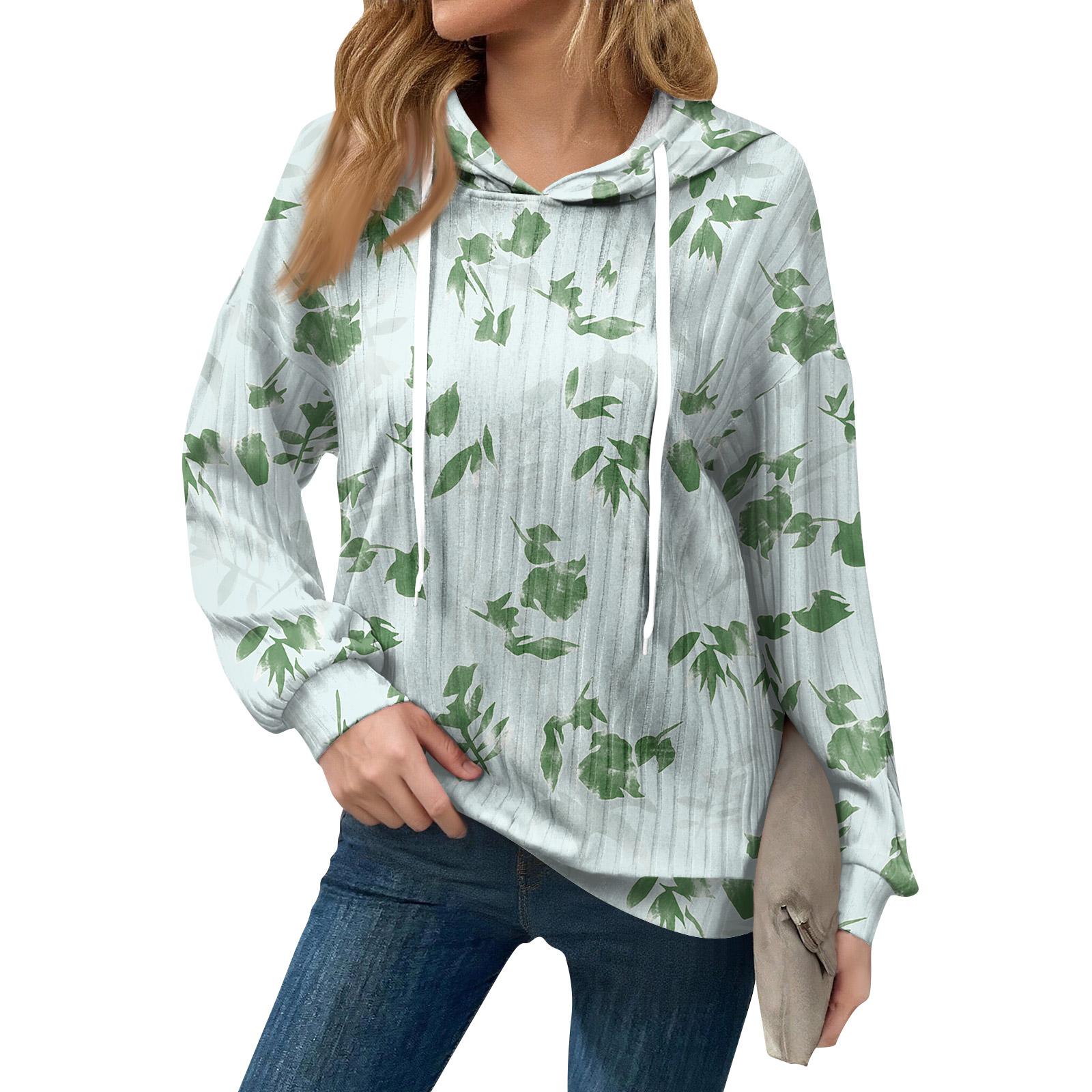 

Толстовки для женщин оверсайз зимние милые свитшоты пуловер трендовая осенняя одежда S