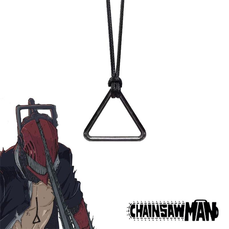 Stilvolle Anime Chainsaw Man Halskette mit Verwandlungs-Requisite Schmuck für Fans Sammlung