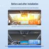 Denza 25 N8L Car Window Sunshade: Heat Insulation, Sun Protection, Privacy, Opaque Camping Shield