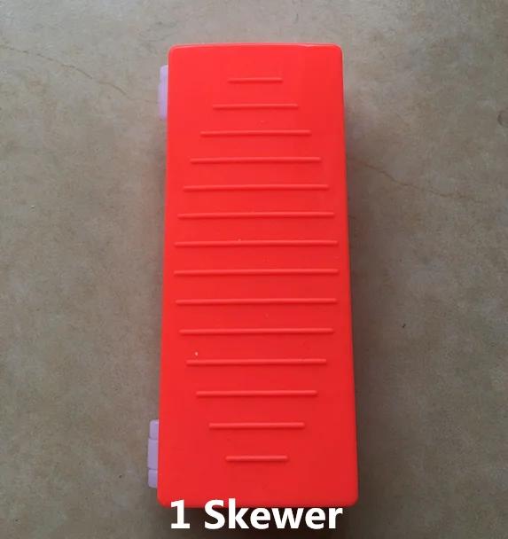 

Игла для барбекю с шампуром для гриля для мяса, ящик для игл для гриля, безопасные инструменты для барбекю для мяса, бечевка для шашлыка, говядины, баранины, кебаба, шампуры, производитель