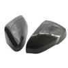 31402636 31402628 LHD For Volvo S60 2011-2018 Car Replacement Rearview Side Mirror Cover Wing Cap Door Trim ABS Carbon Fiber
