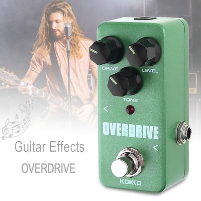 Basový efekt mini elektrické kytary Peda přináší teplý přirozený overdrive