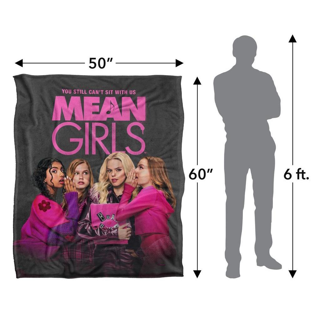 Mean Girls Silky Musical Poster Supersoft Blanket