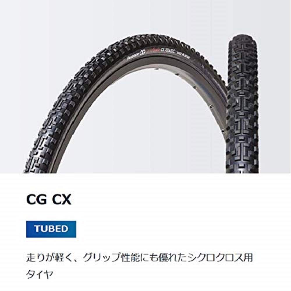 Panaracer Clincher Tire CGCX Black Cyclocross [700×32C] F732BAX-CG (for Bike/Cyclocross)