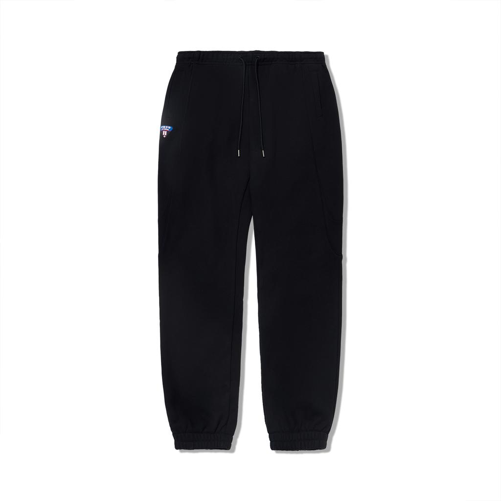 Li Ning Reignite Series Drawstring Knit Sports Pants Men Bottoms Black AKLUA25-2