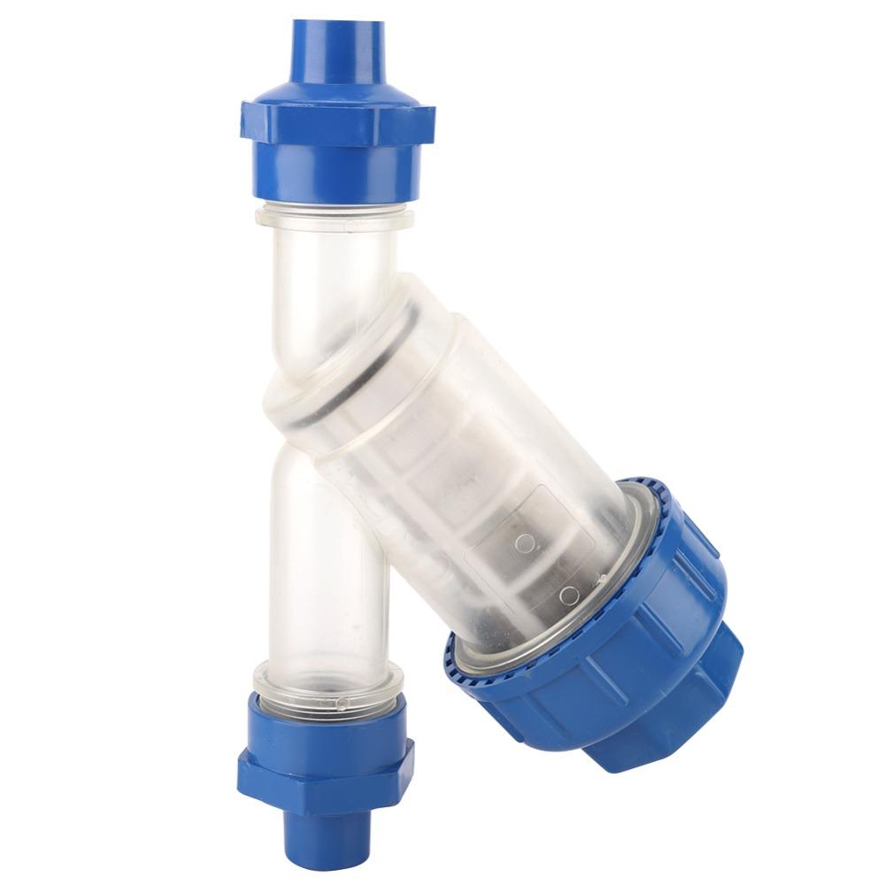 PP Poultry Drinking Water Filter Transparent Breeding Water Filter Poultry Farm