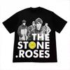 Stone Roses The Stone Roses Brytyjski Zespół Rocka Alternatywnego Muzyka Bawełniana Luźna Koszulka z Krótkim Rękawem dla Mężczyzn i Kobiet