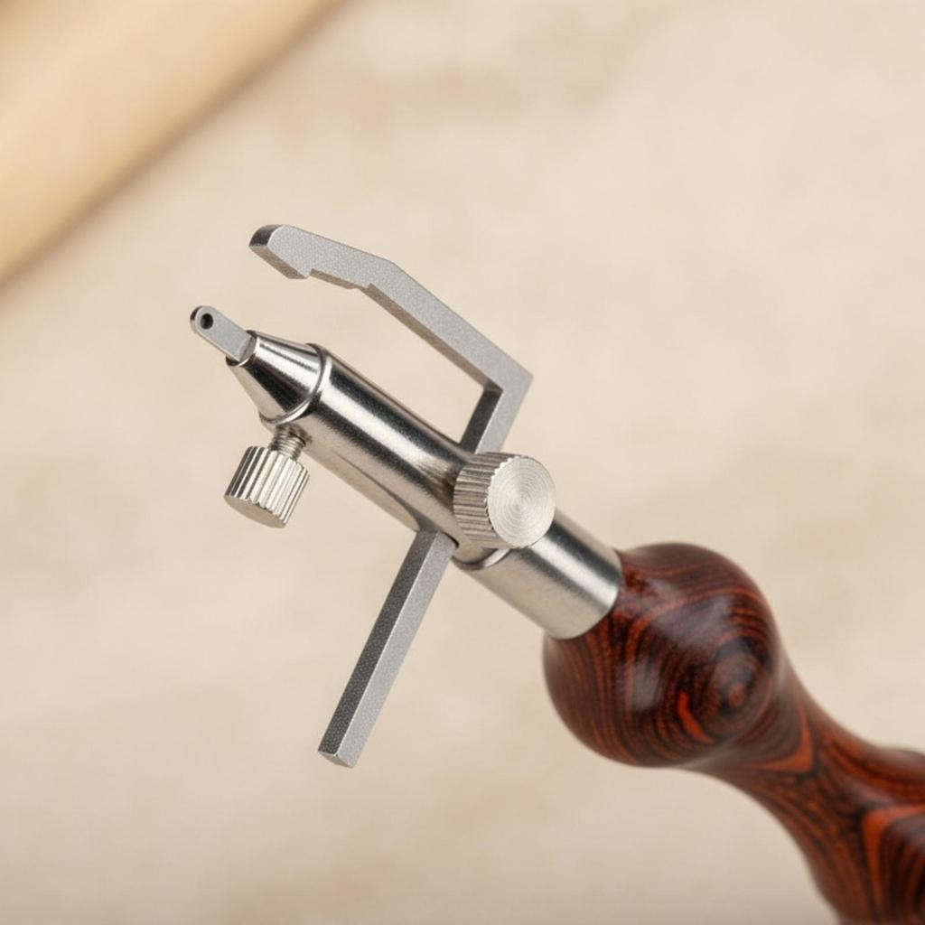 Leather Grooving Tool Adjustable Stitch Interchangeable for Leathercrafters,