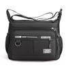 Mens Business Casual Nylon Messenger Bag With Multiple Pockets For Daily Commute