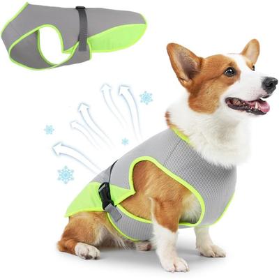 Dog Cooling Vest Lightweight Breathable Heatstroke Prevention Adjustable Pet Cool Vest For Summer Outdoor Activity Dogs Supplies