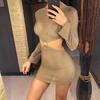With Long Sleeve Cover Up Halter Bikini Women Swimwear Female Swimsuit Three-pieces Bikini set Bather Bathing Suit Swim