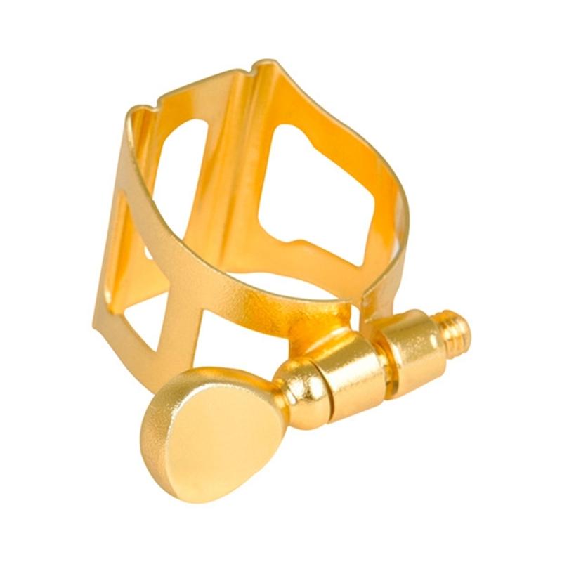 Metall Saxophon-Blattschraube mit Messing-Kappe Leichte Zubehörteile Tenor Alt Saxophon Klarinette Mundstück-Klammern Sets